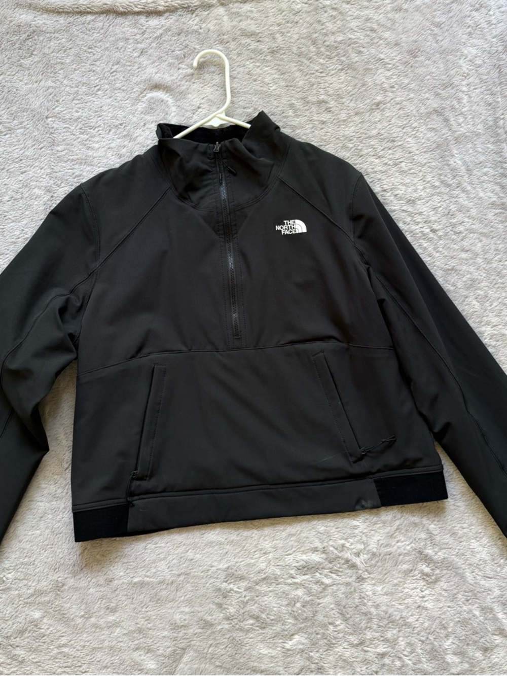 The North Face Black Quarter-Zip Pullover